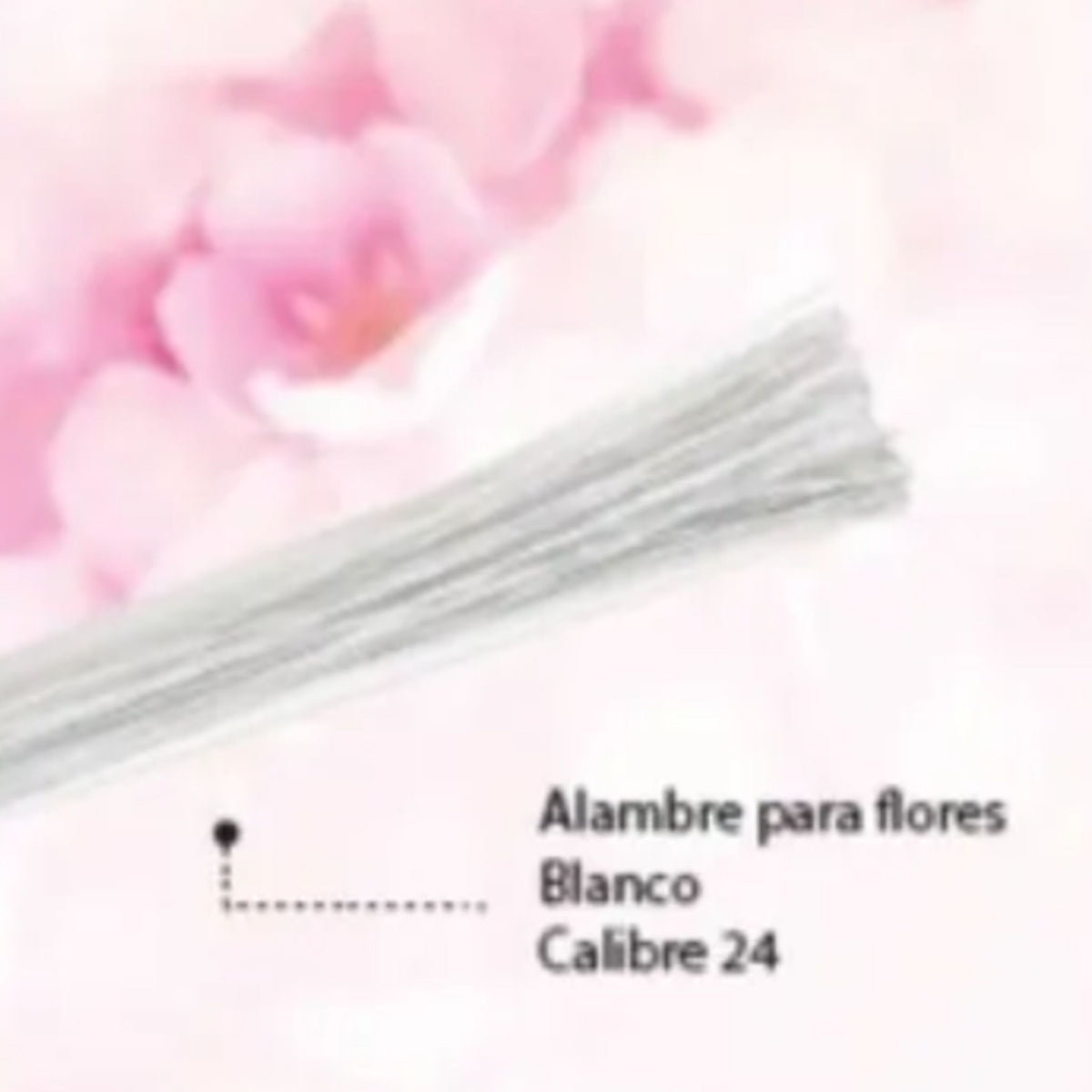 Alambre para Flores Blanco (Calibre 24 y 26) – Cake Studio Mty